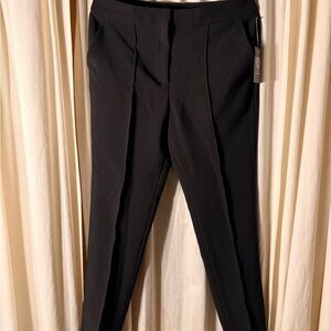 Vince Camuto Black Slim Leg Ankle Pants NWT Size 10